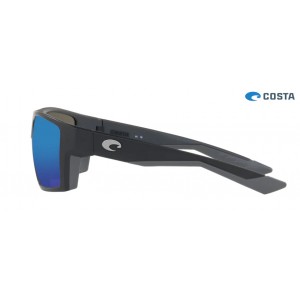 Costa Bloke Sunglasses Matte Black frame Blue lens