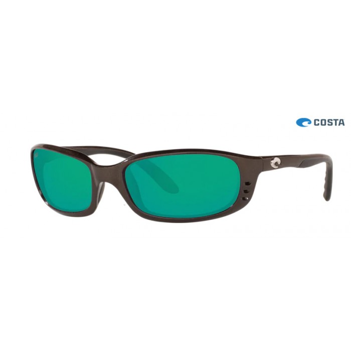 Costa Brine Sunglasses Gunmetal frame Green lens