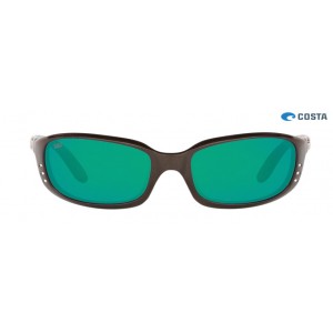 Costa Brine Sunglasses Gunmetal frame Green lens