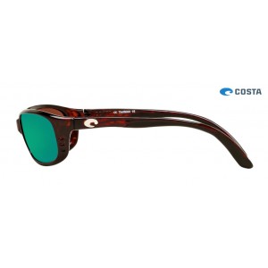 Costa Brine Sunglasses Tortoise frame Green lens