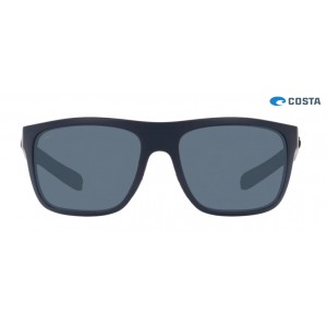 Costa Broadbill Sunglasses Midnight Blue frame Grey lens
