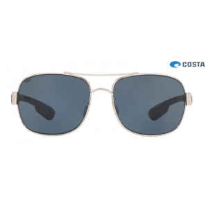 Costa Cocos Sunglasses Palladium frame Gray lens