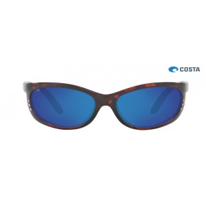 Costa Fathom Sunglasses Tortoise frame Blue lens