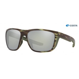 Costa Ferg Sunglasses Matte Reef frame Gray Silver lens