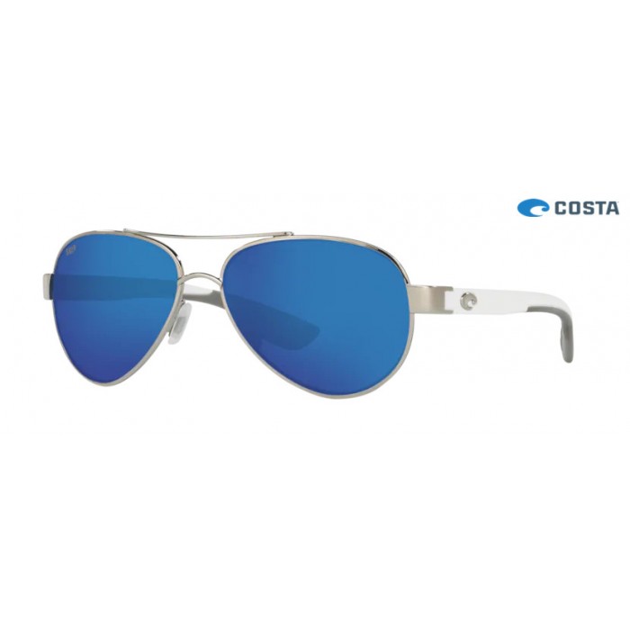 Costa Loreto Sunglasses Palladium frame Blue lens