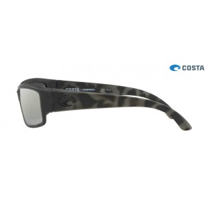 Costa Ocearch Caballito Sunglasses Tiger Shark Ocearch frame Gray Silver lens