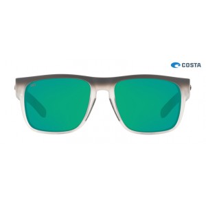 Costa Ocearch Spearo Sunglasses Ocearch Matte Fog Gray frame Green lens