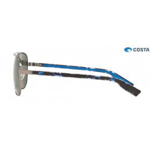 Costa Peli Sunglasses Brushed Gunmetal frame Gray lens