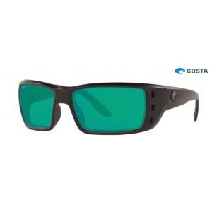 Costa Permit Sunglasses Blackout frame Green lens