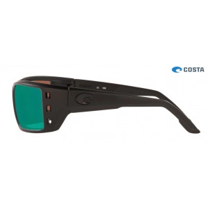 Costa Permit Sunglasses Blackout frame Green lens