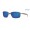 Costa Ponce Sunglasses Brushed Silver frame Blue lens