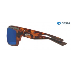 Costa Reefton Sunglasses Retro Tortoise frame Blue lens