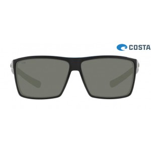 Costa Rincon Sunglasses Shiny Black frame Gray lens