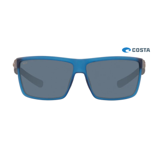 Costa Rinconcito Sunglasses Matte Atlantic Blue frame Gray lens