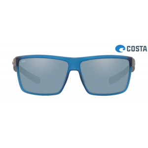 Costa Rinconcito Sunglasses Matte Atlantic Blue frame Gray Silver lens
