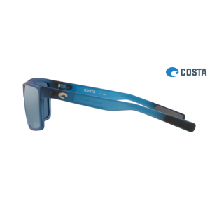 Costa Rinconcito Sunglasses Matte Atlantic Blue frame Gray Silver lens