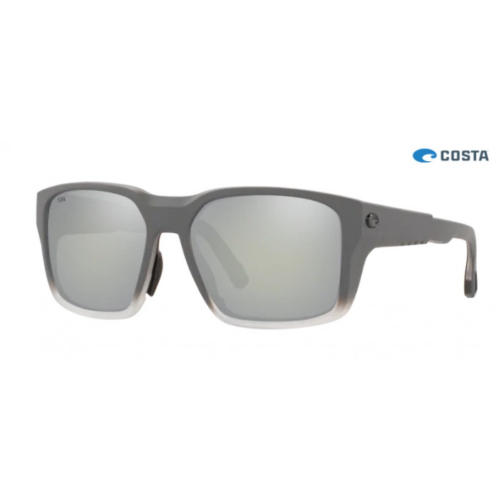 Costa Tailwalker Sunglasses Matte Fog Gray frame Grey Silver lens