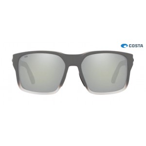 Costa Tailwalker Sunglasses Matte Fog Gray frame Grey Silver lens