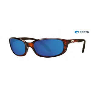Costa Brine Sunglasses Tortoise frame Blue lens