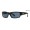 Costa Caballito Sunglasses Shiny Black frame Gray lens
