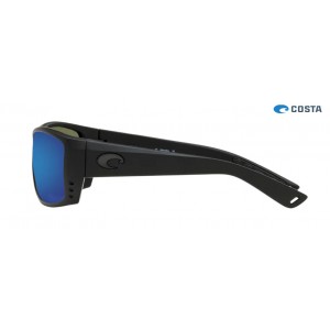 Costa Cat Cay Sunglasses Blackout frame Blue lens
