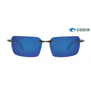 Costa Cayan Sunglasses Thunder Gray frame Blue lens