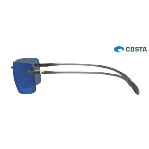 Costa Cayan Sunglasses Thunder Gray frame Blue lens