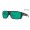 Costa Diego Sunglasses Matte Black frame Green lens