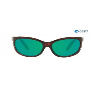 Costa Fathom Sunglasses Tortoise frame Green lens