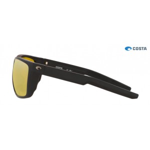 Costa Ferg Sunglasses Matte Black frame Sunrise Silver lens