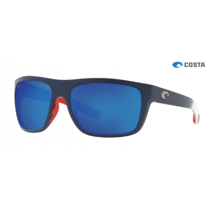 Costa Freedom Series Broadbill Sunglasses Matte Freedom Fade frame Blue lens