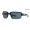 Costa Galveston Sunglasses Shiny Black frame Gray lens
