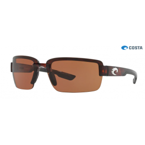 Costa Galveston Sunglasses Tortoise frame Copper lens