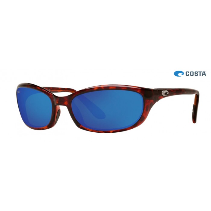 Costa Harpoon Sunglasses Tortoise frame Blue lens