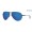 Costa Helo Sunglasses Matte Black frame Blue lens
