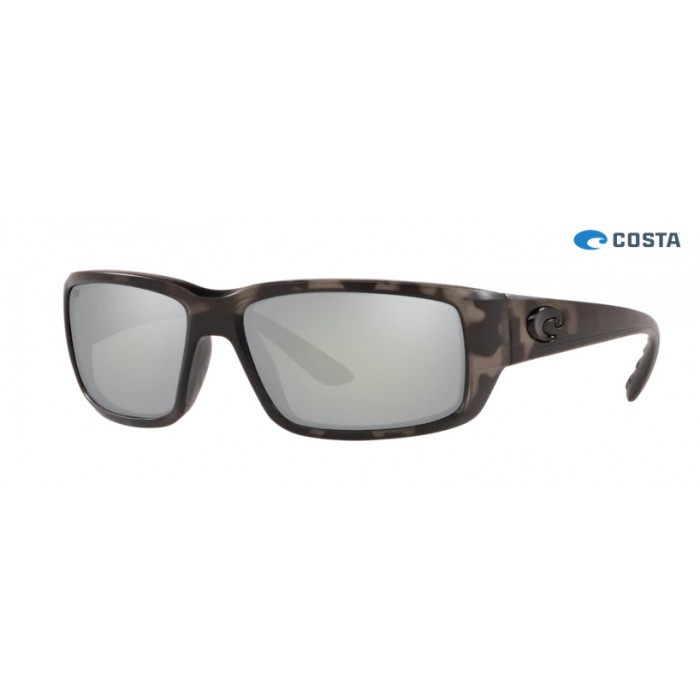 Costa Ocearch Fantail Sunglasses Tiger Shark Ocearch frame Grey Silver lens
