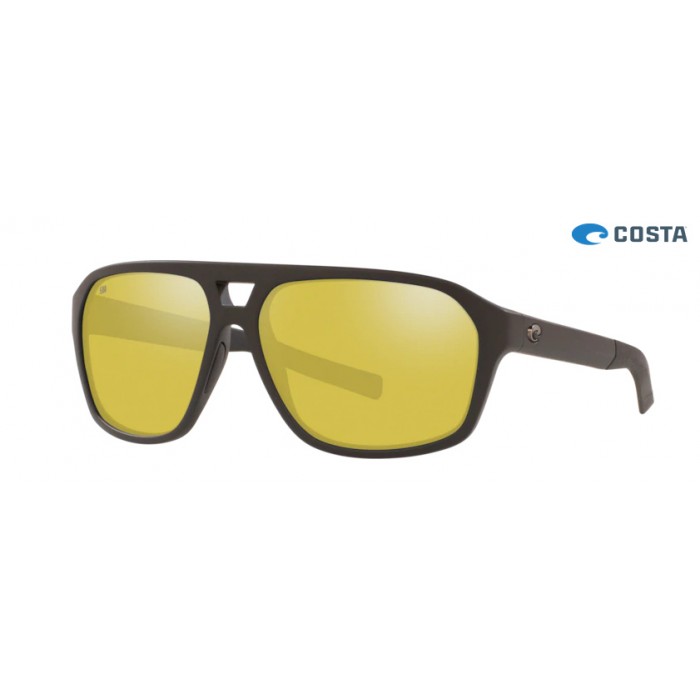 Costa Ocearch Switchfoot Sunglasses Matte Black Ocearch frame Sunrise Silver lens