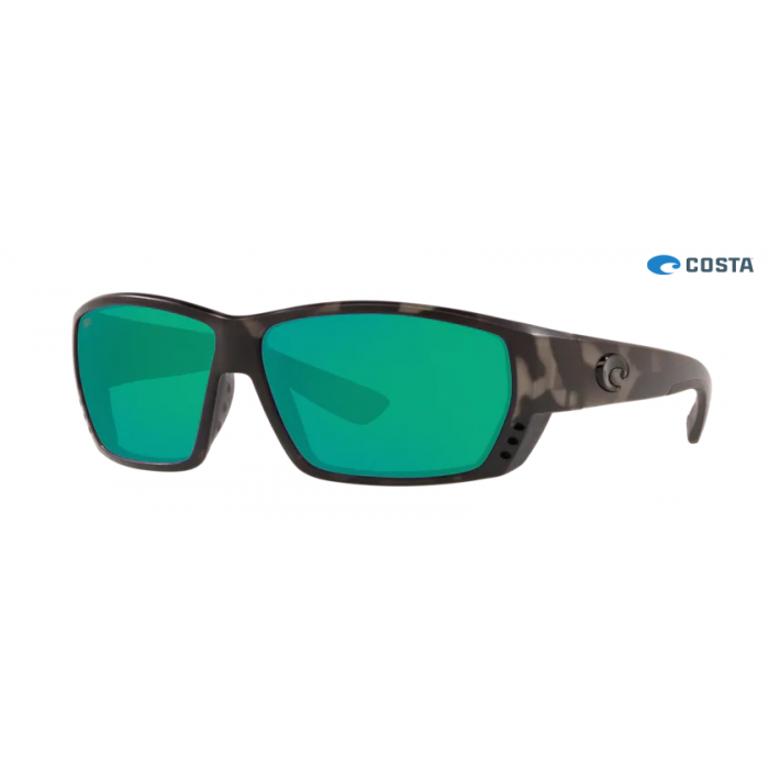 Costa Ocearch Tuna Alley Sunglasses Tiger Shark Ocearch frame Green lens