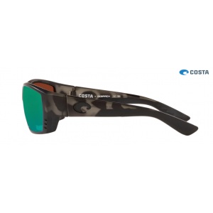 Costa Ocearch Tuna Alley Sunglasses Tiger Shark Ocearch frame Green lens