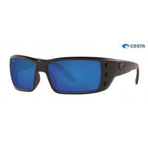 Costa Permit Sunglasses Blackout frame Blue lens