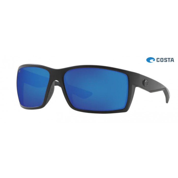 Costa Reefton Sunglasses Blackout frame Blue lens
