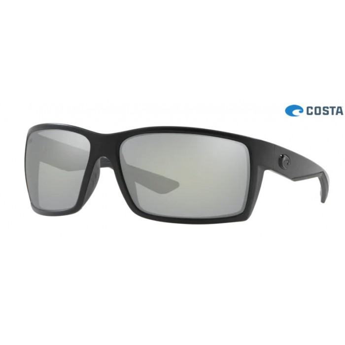 Costa Reefton Sunglasses Blackout frame Gray Silver lens