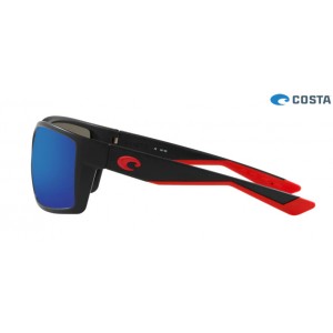 Costa Reefton Sunglasses Race Black frame Blue lens