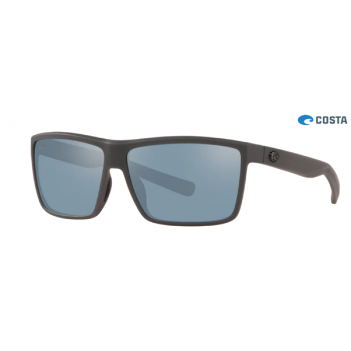 Costa Rinconcito Sunglasses Matte Gray frame Gray Silver lens