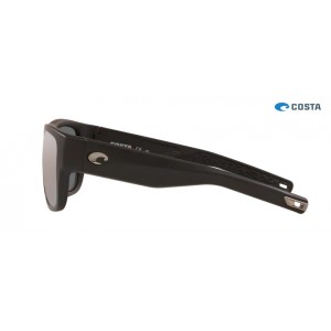 Costa Sampan Sunglasses Matte Black frame Copper Silver lens