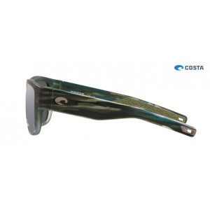 Costa Sampan Sunglasses Matte Reef frame Grey Silver lens