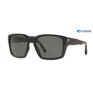 Costa Tailwalker Sunglasses Matte Black frame Grey lens