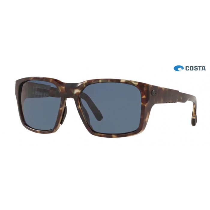 Costa Tailwalker Sunglasses Matte Wetlands frame Grey lens