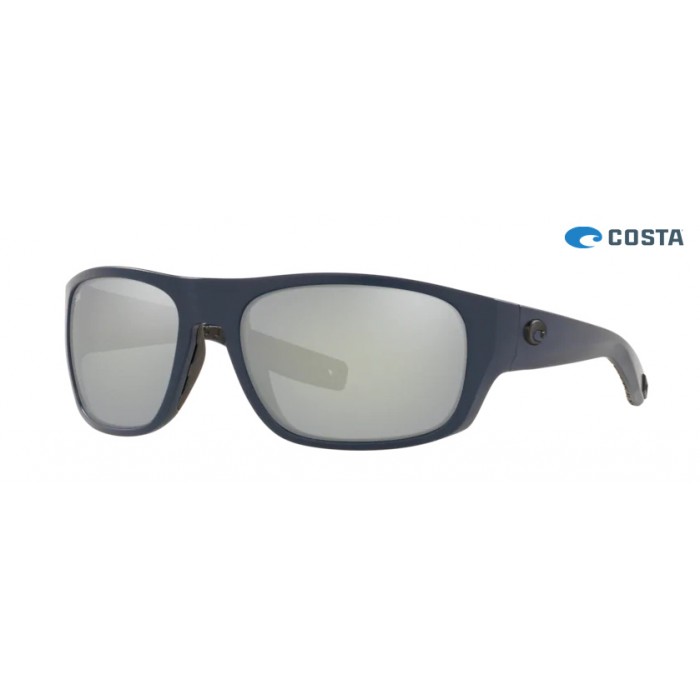 Costa Tico Sunglasses Midnight Blue frame Grey Silver lens