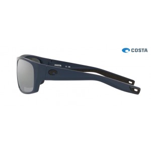 Costa Tico Sunglasses Midnight Blue frame Grey Silver lens